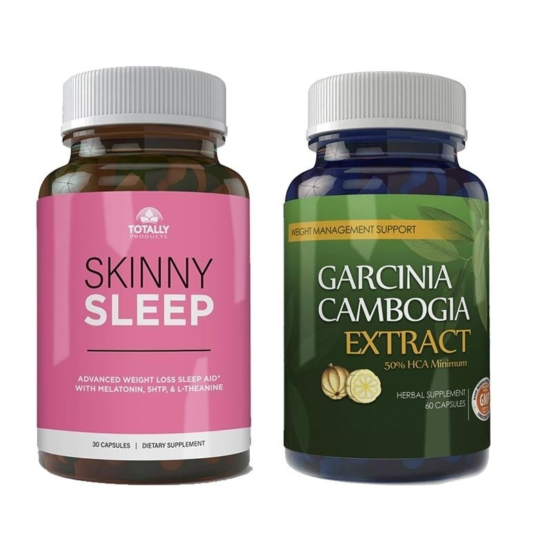 Skinny Sleep and Garcinia Cambogia Combo Pack for Weight Loss and Energy Boost Image 1