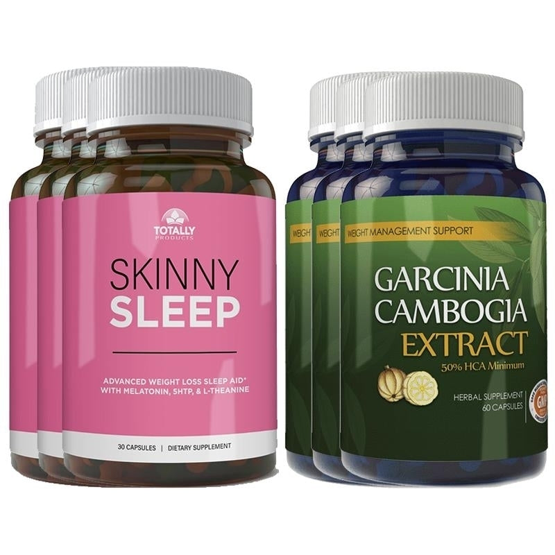 Skinny Sleep and Garcinia Cambogia Combo Pack for Weight Loss and Energy Boost Image 3