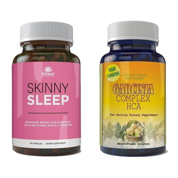 Skinny Sleep Garcinia HCA Complex Weight Loss Combo 90 Capsules Natural Aids Image 1