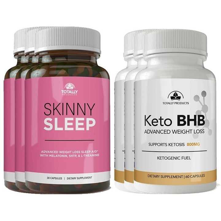 Skinny Sleep Keto BHB Combo Pack Supplements for Weight Loss and Energy Boost Image 4