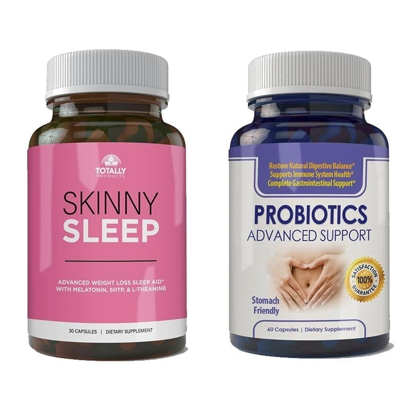 Skinny Sleep Probiotics Advanced Support Combo Pack for Appetite Control Image 1