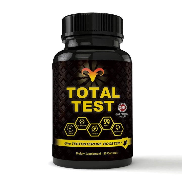 Total Test PM Combo Pack Testosterone Booster and Weight Loss Support 60 Caps Image 3