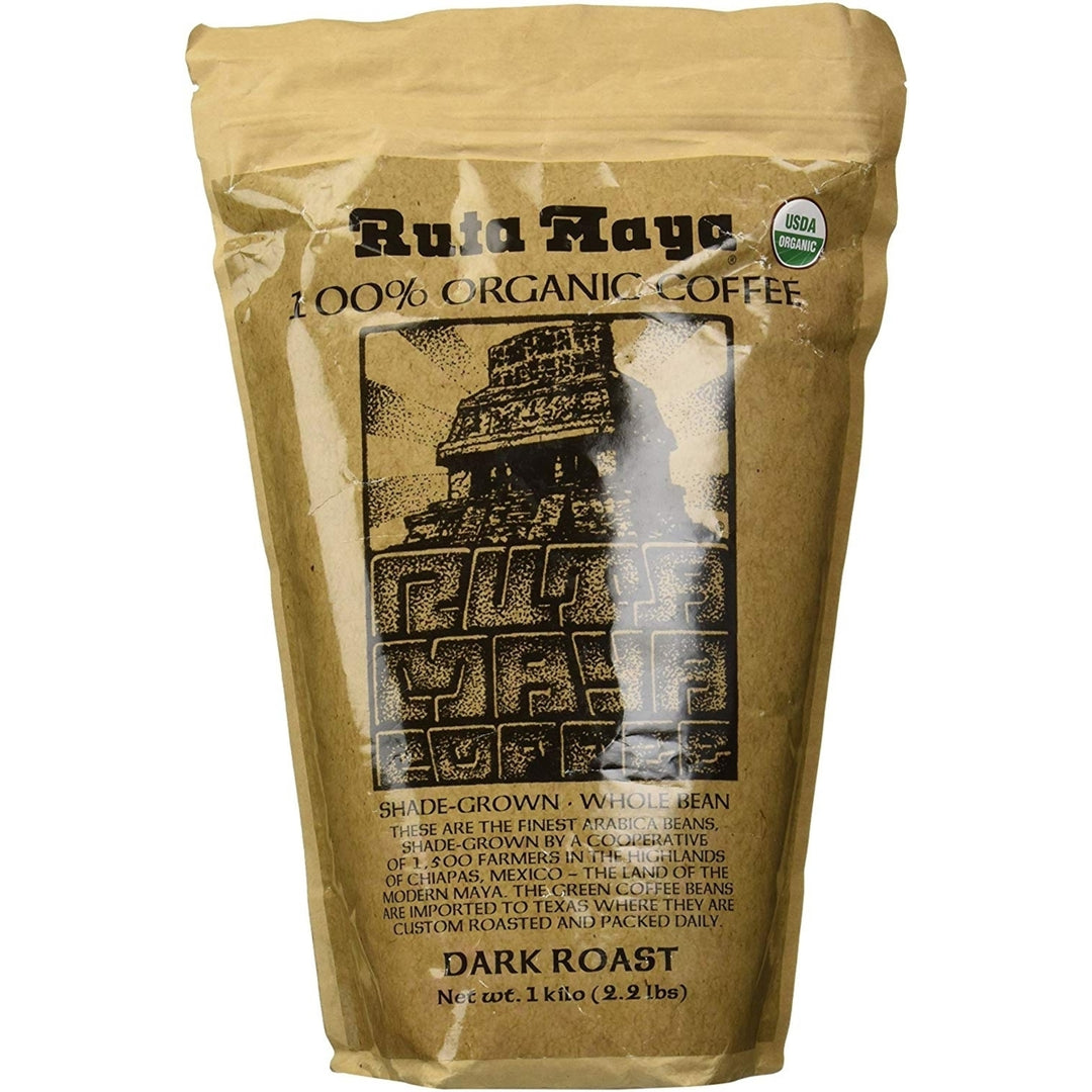 Ruta Maya Organic Coffee Dark Roast 2.2 Pounds Image 1