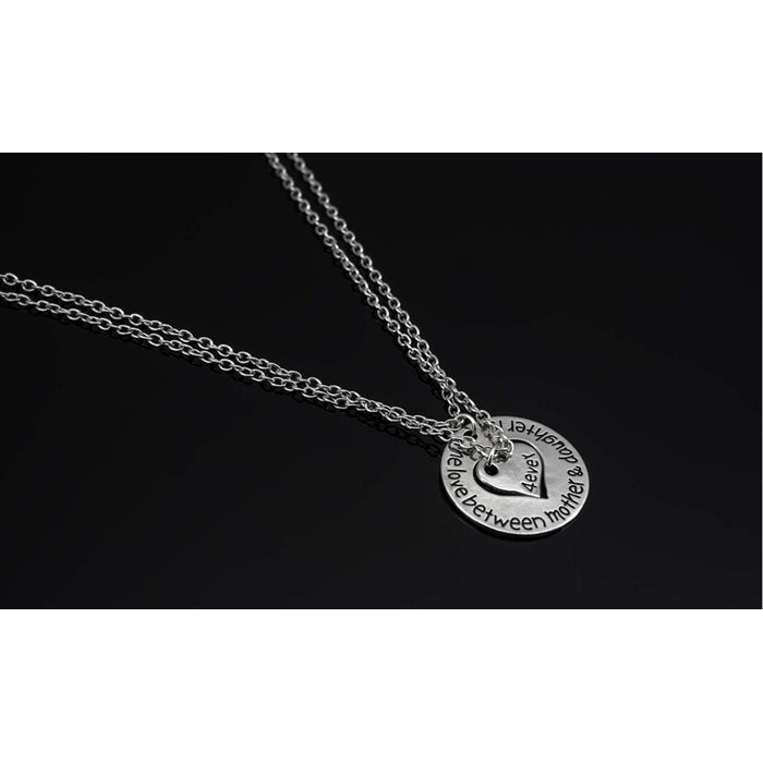 "The Love Between Mother and Daughter is 4ever" Necklace Image 3