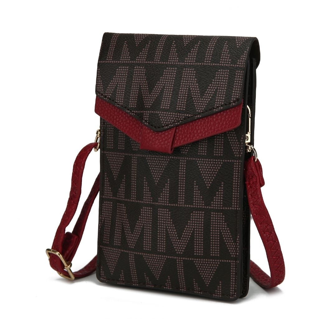 MKF Collection by Mia K. Evelynn M Signature Crossbody Handbag Image 4