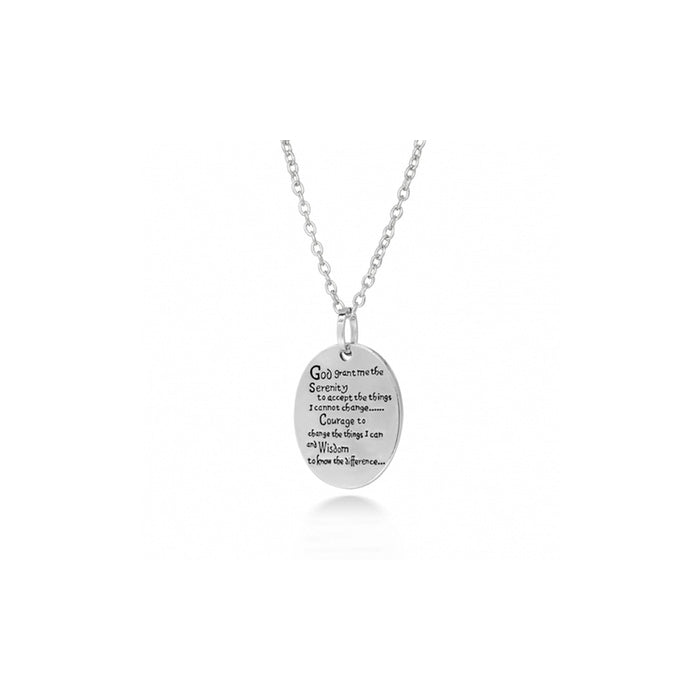 Serenity Prayer Necklace Image 1