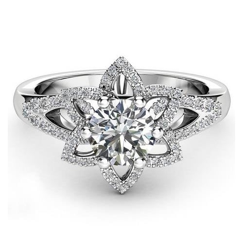 ring flower shape Image 1