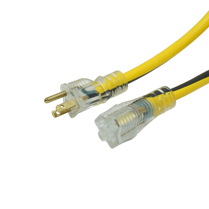 Yellow Jacket 100-ft. Outdoor Extension Cord w/ Lighted Ends Image 3