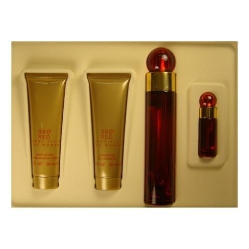 GIFT/SET 360 RED 4 PCS.  3. By PERRY ELLIS For Women Image 1