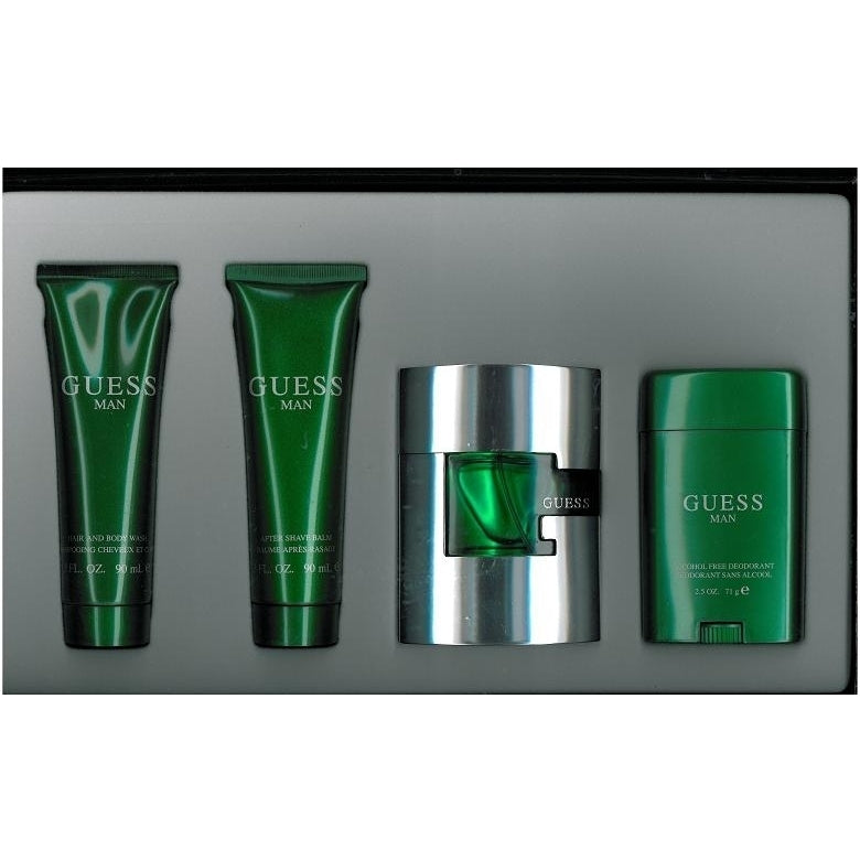 GIFT/SET GUESS 4PCS ( 2.5 FL By PARLUX For MEN Image 1