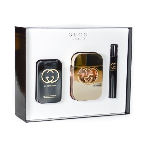 GIFT/SET GUCCI GUILTY 3 PCS.  3.O FL By GUCCI For WOMEN Image 1