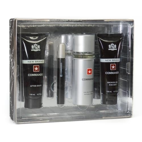 GIFT/SET COMMANDO 4 PCS.  3.4 FL By  BRAND For MEN Image 1