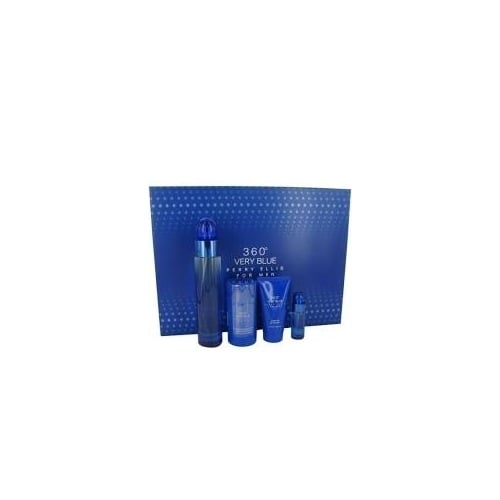 GIFT/SET 360 VERY BLUE BY PERRY ELLIS 4 PCS. 3. By PERRY ELLIS For MEN Image 1