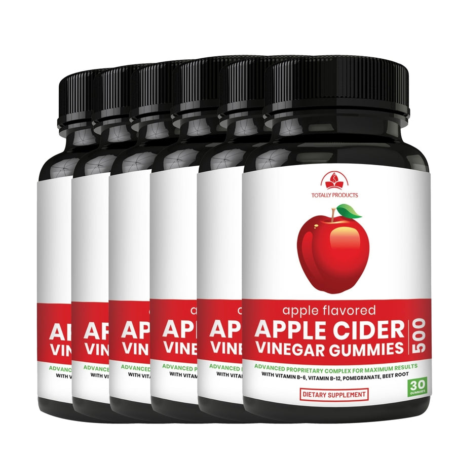 Apple Cider Vinegar Gummies with PomegranateBeet Root And Vitamin B6 - 6 bottles Image 1