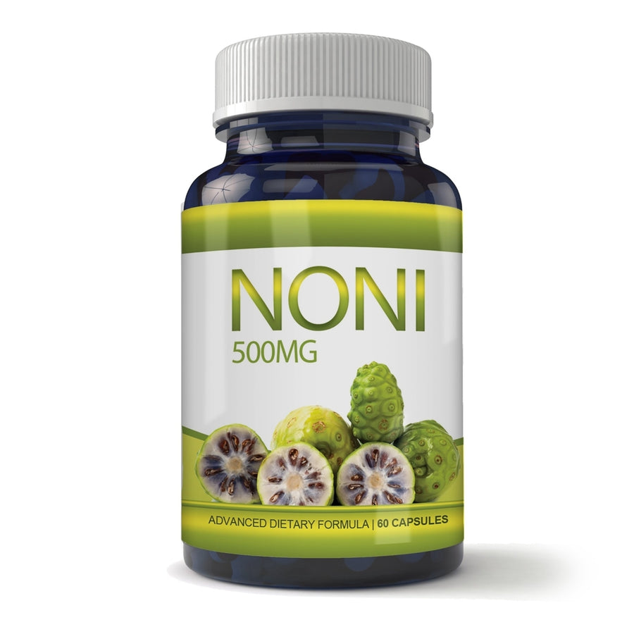 Noni Fruit Concentrate 500 MG Immune Health and Cellular Support (60 Powder Capsules) Image 1