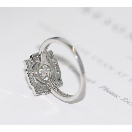 Unique design platinum plated ring Image 4