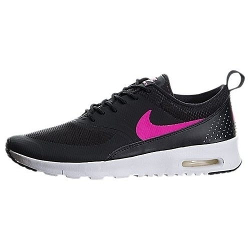 NIKE Kids Air Max Thea (GS) Running Shoe  BLACK/PINK/WHITE Image 1