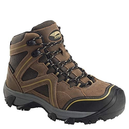 FSI FOOTWEAR SPECIALTIES INTERNATIONAL NAUTILUS Avenger Womens 6-inch Crosscut Steel Toe Waterproof Work Boots Brown - Image 1