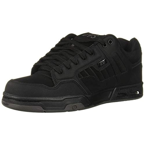 Dvs Footwear Mens Men's Enduro HEIR Skate Shoe  BLACK BLACK NUBUCK Image 1