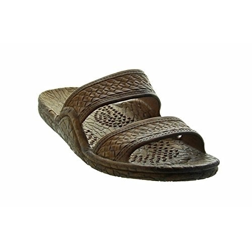 Pali Hawaii Unisex Original Jandal Sandal Light Brown PH-0405-BRN Vegan Comfortable Image 1