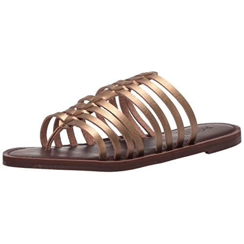 ROXY Womens Tia Slide Sandal Brown - ARJL200728-BRO BROWN Image 1