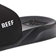 REEF Mens Black One Slide Sandals RF0A3ONDBLA Comfy Injection Molded EVA Image 4