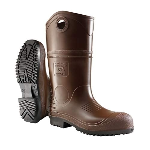 DUNLOP DuraPro XCP Steel Toe Waterproof Pull On Work Boot Brown - 84086 BROWN Image 1