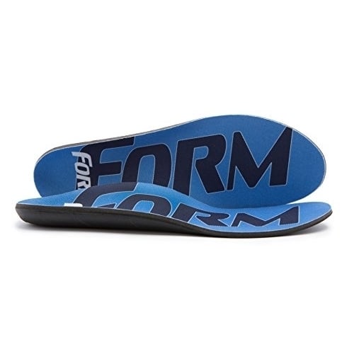 FORM Premium Insoles Maximum Support Blue Walking Running Custom Fit Image 1