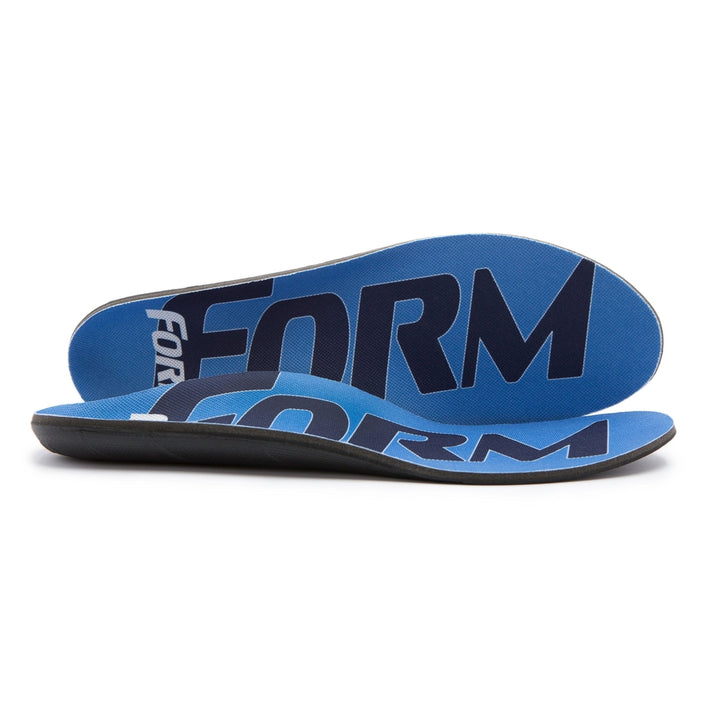 FORM Premium Insoles Maximum Support Blue Walking Running Custom Fit Image 2