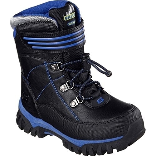 Skechers Boys Arktic Cold Weather Boot BLACK/ROYAL Image 1