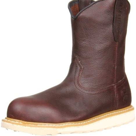 Red Wing Irish Setter Mens 9" Ashby Wellington Aluminum Toe Work Boot Brown - 83908  BROWN Image 2