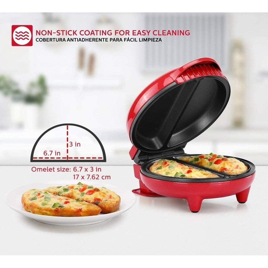 Holstein Housewares Omelet MakerRed Image 1