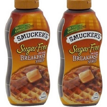 Smuckers Sugar Free Breakfast Syrup 2 Bottle Pack Image 1