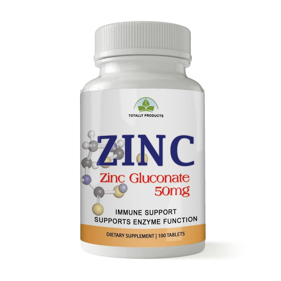 Totally Products ZINC 50mg Immunity Support (100 tablets) Image 1