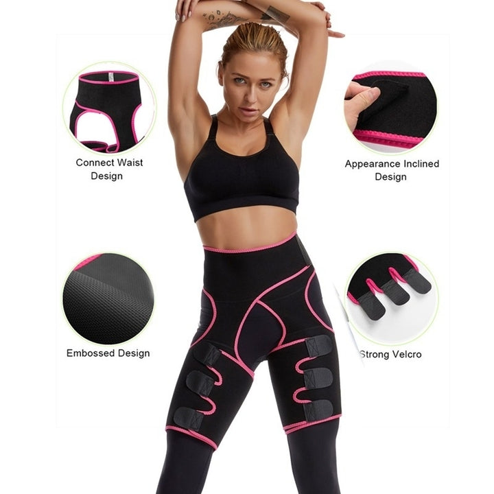 Fitness Waist Support Sweat Band Can Keep Warm Yoga Belly Tummy Band Image 11
