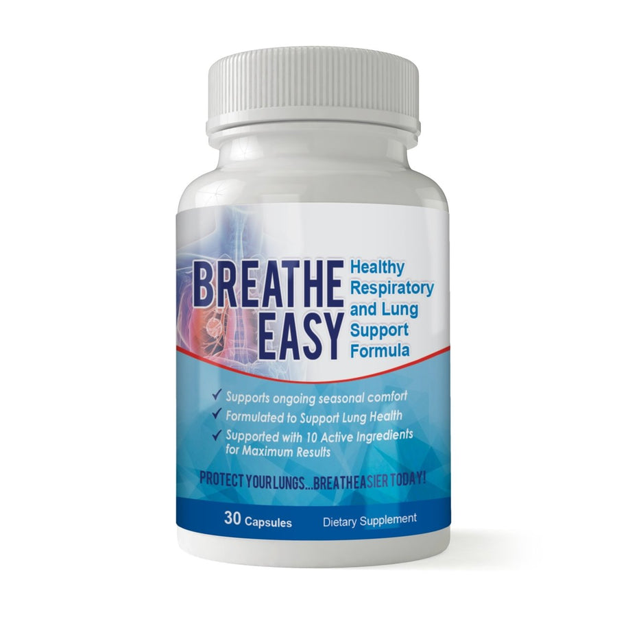 Totally Products Breathe Easy Capsules 30 Count Respiratory Support Supplement Image 1