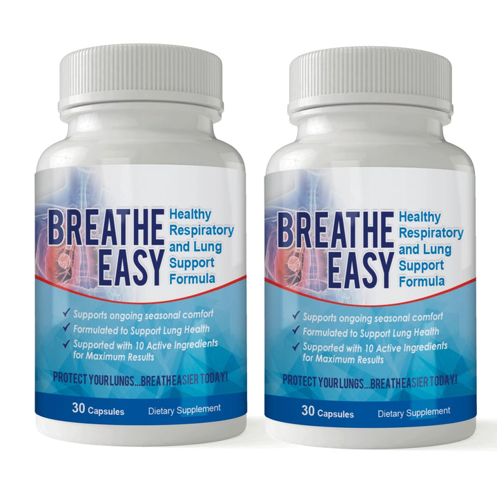 Totally Products Breathe Easy Capsules 30 Count Respiratory Support Supplement Image 4