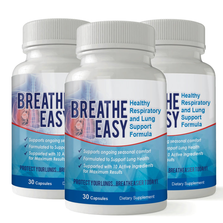 Totally Products Breathe Easy Capsules 30 Count Respiratory Support Supplement Image 4