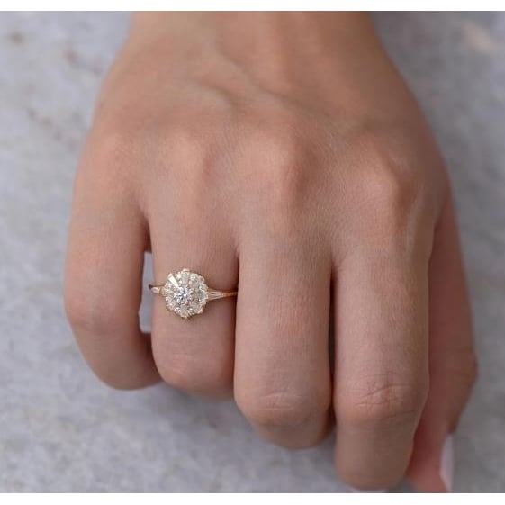 Popular style t Artificial zircon ring Image 3