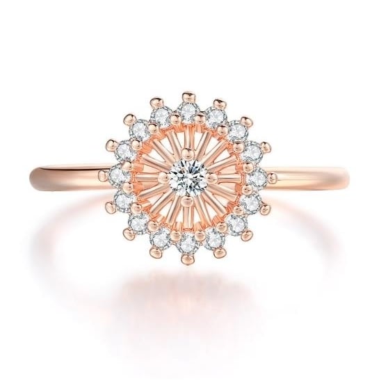 Floral womens ring Image 1