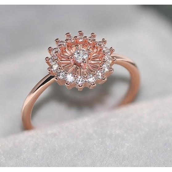 Floral womens ring Image 3