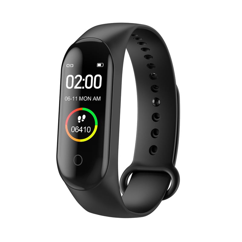 2020 Sport Running Pedometer Smart Wristband Heart Rate Waterproof Touch Screen Bluetooth Fitness Tracker Pedometer Image 8