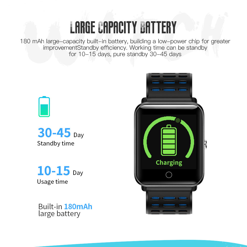 Smart Watch Men IP67 Waterproof Professional Sport Long Standby Fitness Tracker Smartwatch For Android IOS Women Image 2