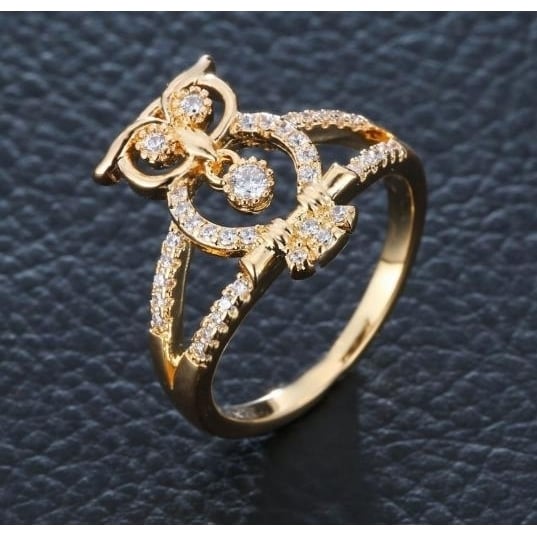 Owl creative accessories ring Image 3