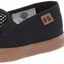 Harley-Davidson Kids Gridley Sneaker BLACK Image 1