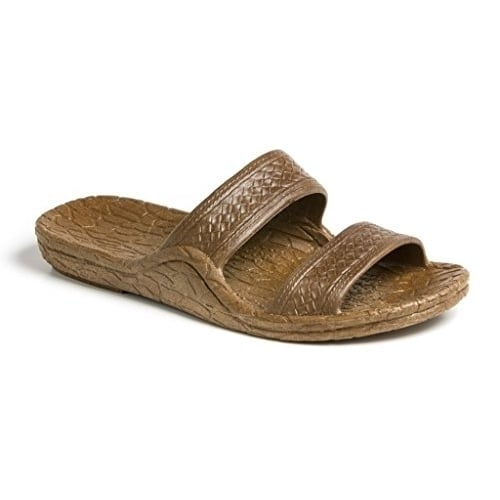 Pali Hawaii Unisex Dark Brown Classic Jandals Sandals Comfortable Stylish Footwear Image 3