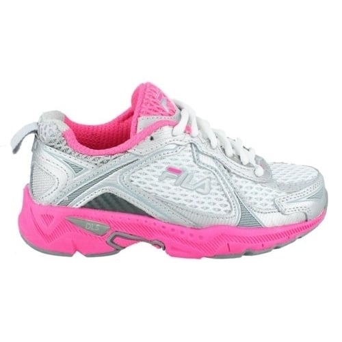 Fila Girls Trexa Lite 2 Running Sneakers White Pink Leather Size [Insert Size] Image 1