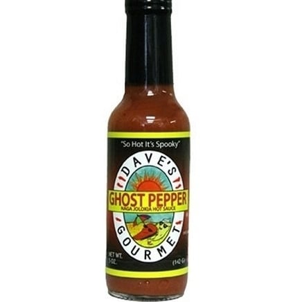 Daves Gourmet Ghost Pepper Naga Jolokia Hot Sauce Image 1