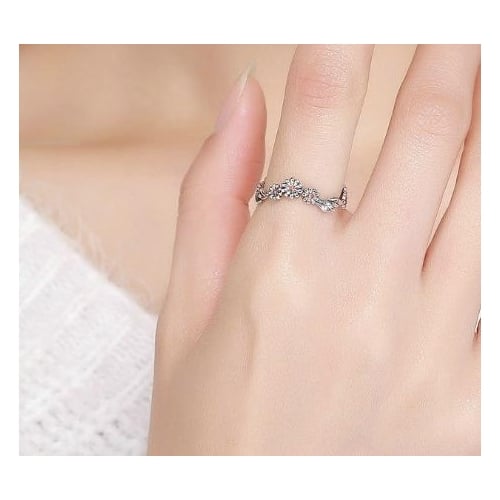 S sterling Fashion style fashion ring girl daisy with ring Image 2