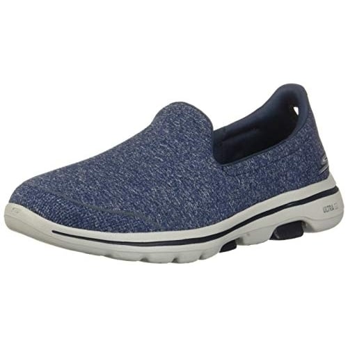 Skechers Womens Go Walk 5-15932 Sneaker  NVGY Image 1